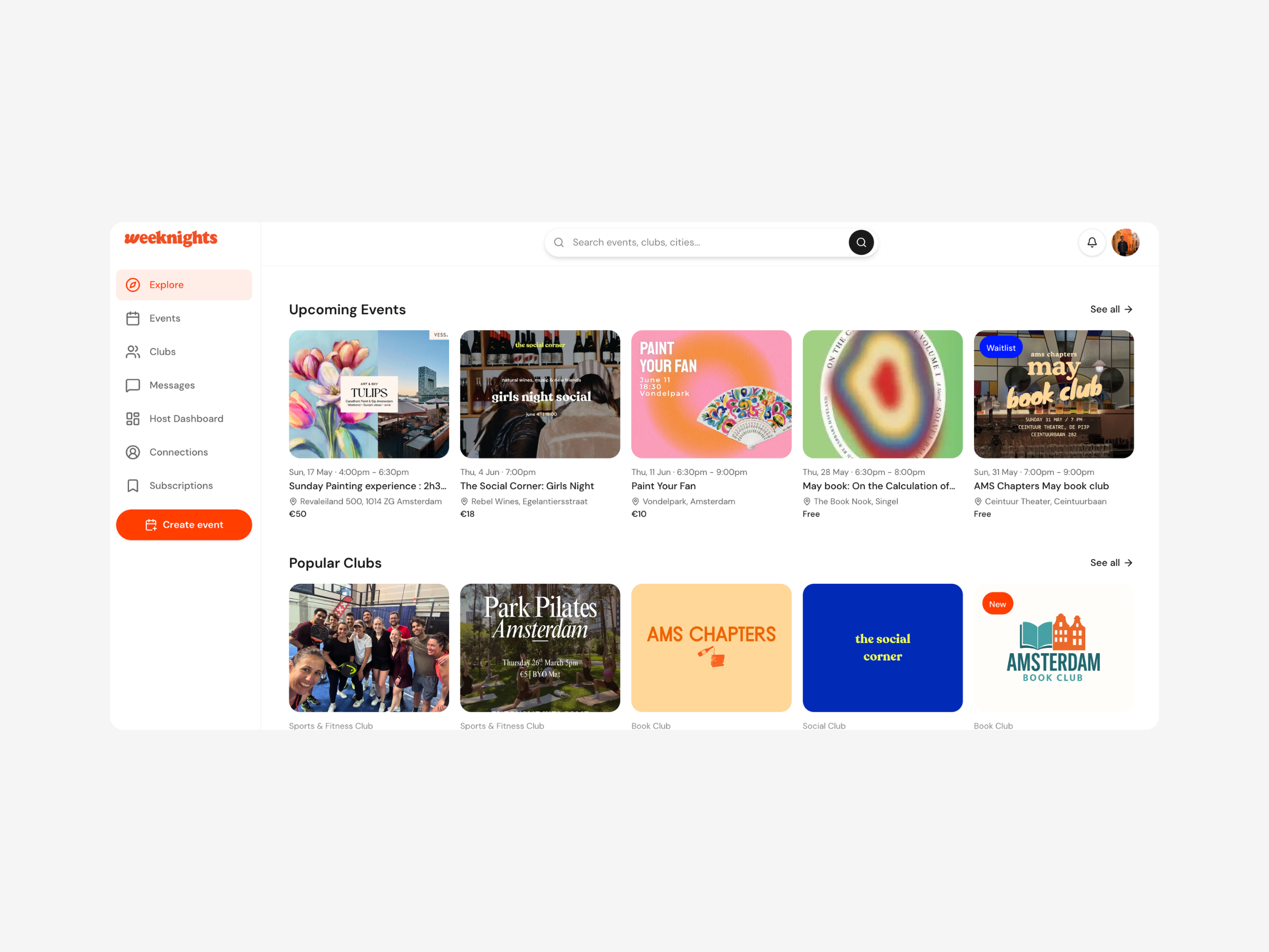 Local discovery and onboarding for Amsterdam communities
